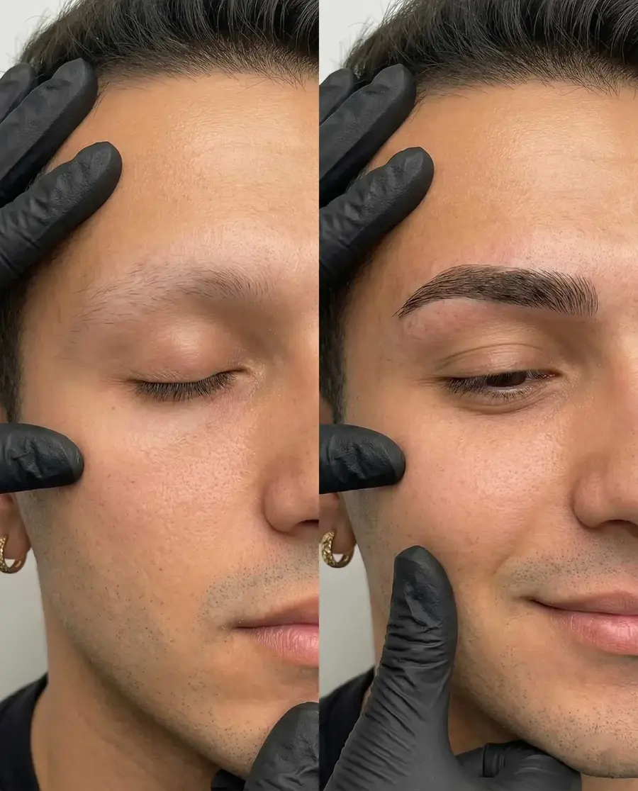 Canan Genç 4D Erkek Kaş Tasarımı portfolio çalışması